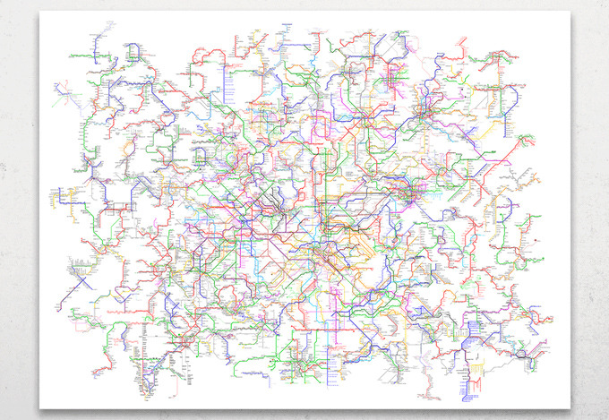 Transit Maps Fantasy Map The World Metro Map By Artcodedata